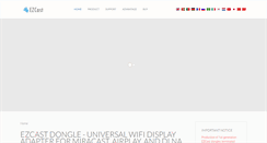 Desktop Screenshot of ezcastdongle.com